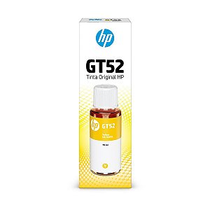 REFIL DE TINTA AMARELO GT52 P/ GT 5822 R.M0H56AL 70ML - HP