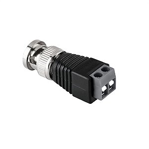 CONECTOR BNC C/BORNE MACHO CONEX 1000 - INTELBRAS