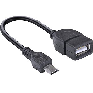 ADAPTADOR USB FEMEA P/ MICRO USB COM FUNCAO OTG R.UFMU-OTG - VINIK