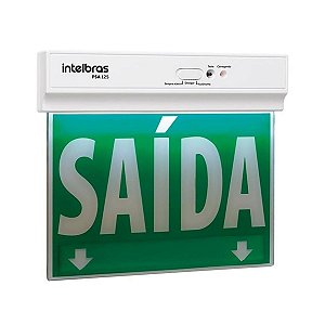 LUMINARIA DE EMERGENCIA LED (SAIDA) 100 A 240 VAC REF.PSA225 - INTELBRAS