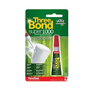 ADESIVO INSTANTANEO SUPER 1000 2 GRAMAS THREE BOND