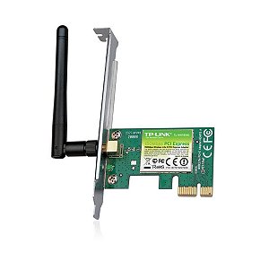 PLACA DE REDE PCI EXPRESS WIRELESS N 150MBPS R.TL-WN781ND - TP-LINK