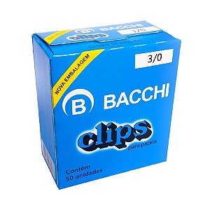 CLIPS 3/0 GALV. CX. C/50 PC 0807-7 - BACCHI