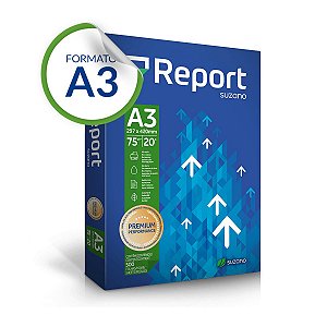 PAPEL A3 75G BRANCO 420X297 PREMIUM PCT 500FLS REPORT