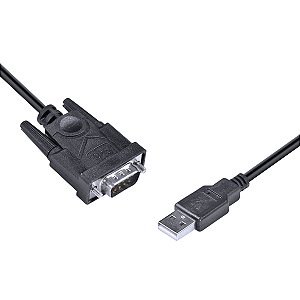 CABO CONVERSOR USB 1.1 P/ SERIAL DB9 RS232 2 METROS R.U1DB9-2 - VINIK