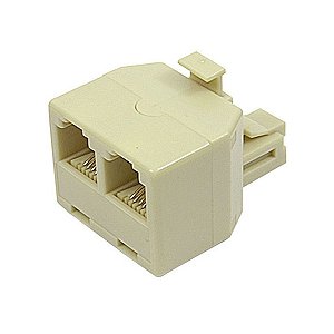 ADAPTADOR RJ-45 1 MACHO PARA 2 FEMEAS 033-0390 - PIX