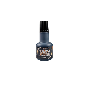 TINTA CARIMBO 40ML  PRETA - GRAMP LINE