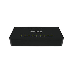 SWITCH 8 PORTAS FAST ETHERNET 10/100 MBPS SF800Q+ - INTELBRAS