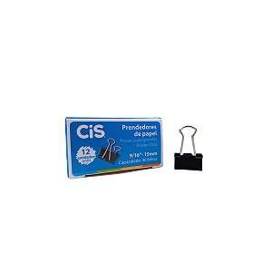 PRENDEDOR DE PAPEL 15MM CX C/ 12 291.5000 - CIS