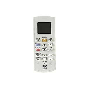CONTROLE REMOTO COMPATIVEL UNIVERSAL - AR CONDICIONADO R.026-9989 - PIX