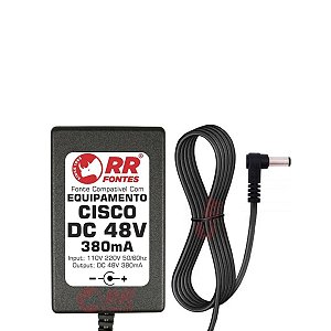 FONTE DC 48V 0,380MA PARA ACCESS POINT CISCO