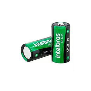 BATERIA 3V LITIO 1400MAH CR123A INTELBRAS