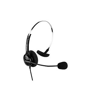 HEADSET MONO AURICULAR RJ9 PRETO R.CHS 40 RJ9 - INTELBRAS