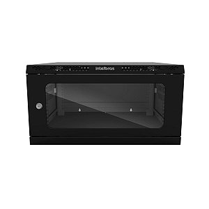 MINI RACK 19" 05U X 570MM DESMONTAVEL P/ PAREDE PRETO R.MRD