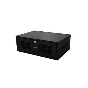 RACK MINI 19 03U X 370MM P/ PAREDE PRETO INTELBRAS