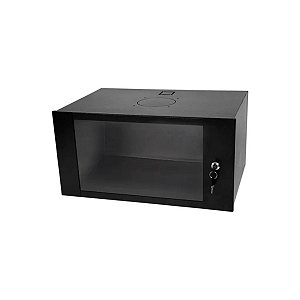 RACK PADRAO 19" 5U X 350 PRETO VISOR DE ACRILICO - INTELBRAS