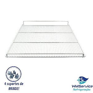 Grade Prateleira Esmaltec CV520 + 4 Suportes