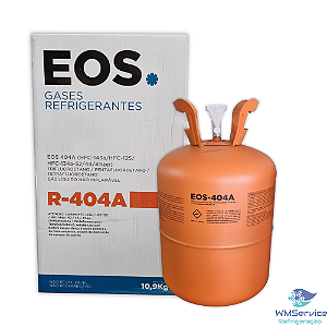 Gás Refrigerante R404a EOS Cilindro de 10,9Kg