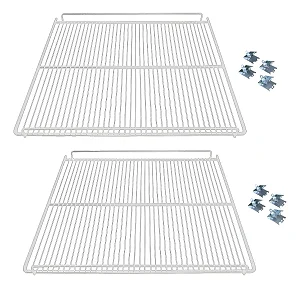 Kit 2 Grades Prateleiras Para Metalfrio Vb40/vb43