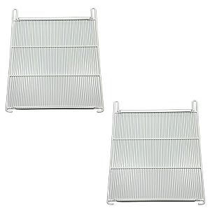Kit 2 Grades Prateleiras Para Metalfrio Vf55 Vf56 G148