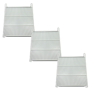 Kit 3 Grades Prateleiras Para Metalfrio Vf55 Vf56 G148