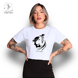 T-shirt LEÃO CRISTO - Branco