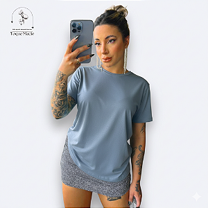 T-shirt AZUL CLARO BASICA
