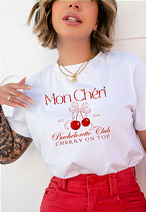 T-shirt MON CHÉRI - BRANCO