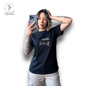 T-shirt TRUTH - PRETO
