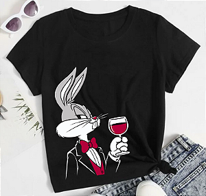 T-shirt PERNALONGA WINE - PRETO