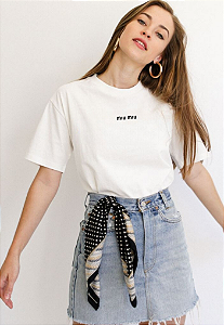 T-shirt MIU MIU - BRANCO
