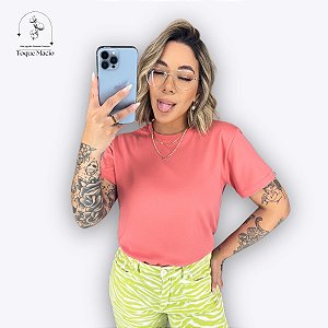 T-shirt BASICA SALMÃO