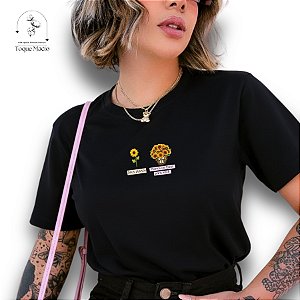 T-shirt PLANOS DE DEUS - PRETO