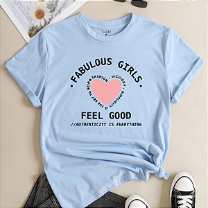 T-shirt FABULOUS - AZUL BB
