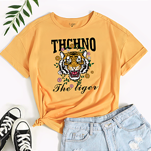 T-shirt TCHNO TIGER - LARANJA