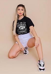 T-shirt STEAMBOAT - PRETO