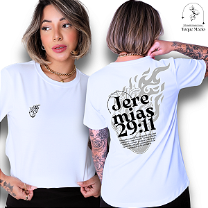 T-shirt JEREMIAS 29:11 - BRANCO