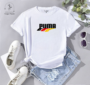 T-shirt PUMA TRICOLOR - BRANCO