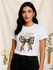 T-shirt LAÇO FRANCE - BRANCO