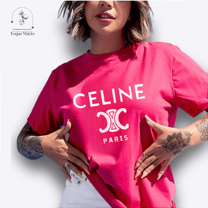 T-SHIRT CELINE - ROSA