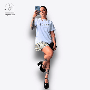 T-SHIRT GUESS L.A - BRANCO