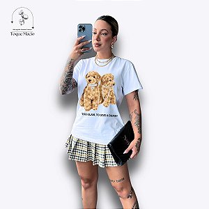 T-SHIRT TO GIVE DOGS - BRANCO