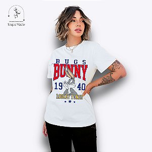 T-SHIRT BUGS BUNNY - BRANCO
