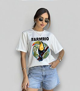 T-SHIRT TUCANO FARM - BRANCO