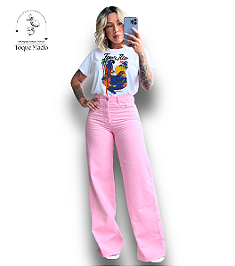 T-SHIRT ARARA AZUL FARM - BRANCO