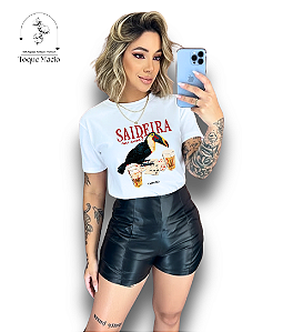 T-SHIRT SAIDERA - BRANCO
