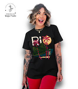 T-SHIRT RIO - PRETO