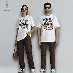 OVERSIZED UNISSEX HEAVEN - BRANCO