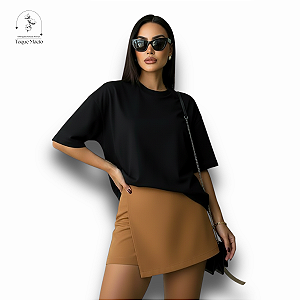 OVERSIZED UNISSEX PRETO BASICA