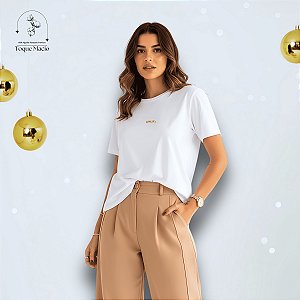 T-SHIRT AMOR - BRANCO